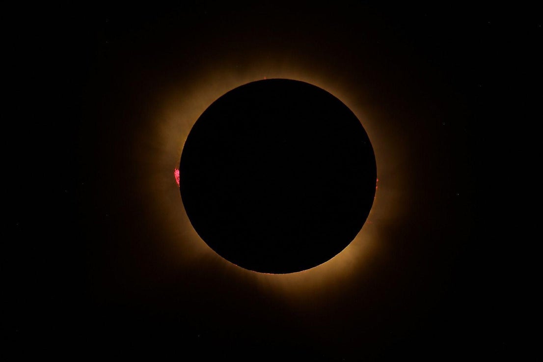 La Casa del Deporte y del Ocio de Bohonal de Ibor, observatorio privilegiado del eclipse