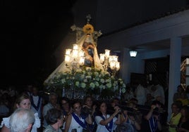La imagen de las Angustias vuelve a su ermita