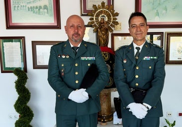 Toma posesión el nuevo capitán de la Guardia Civil