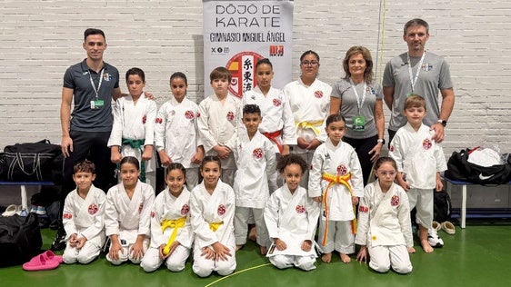 Siete medallas para los karatecas del Gimnasio Miguel Ángel en Mérida