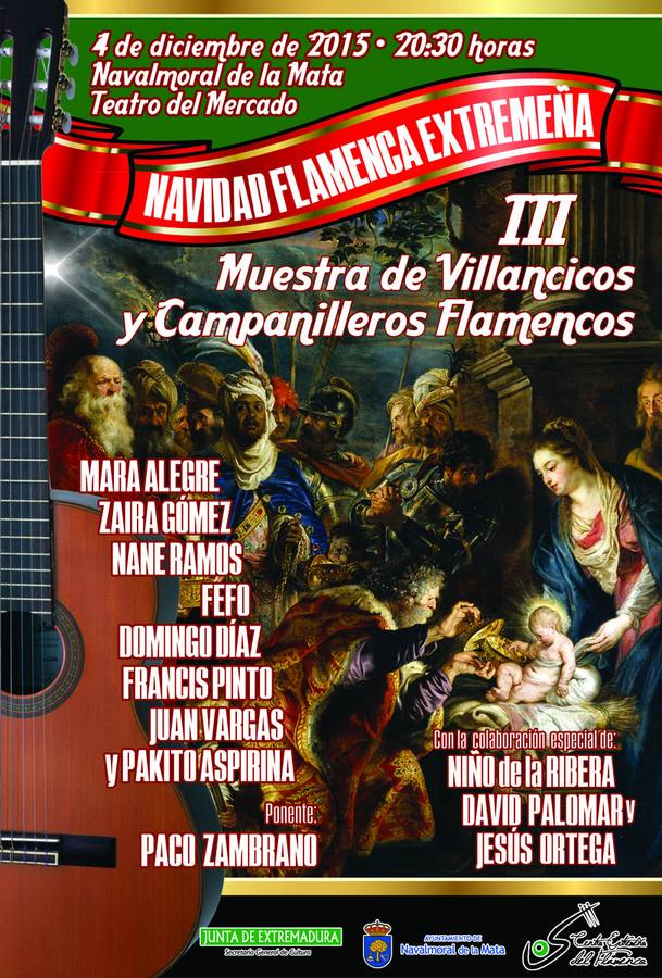 Villancicos y campanilleros flamencos sonarán el viernes en el Teatro del Mercado
