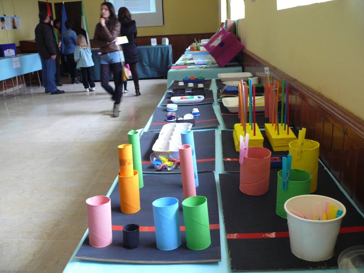 Exposición con materiales específicos en la Fundación Concha 