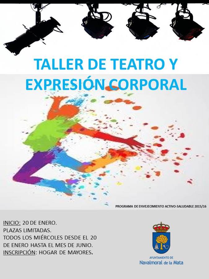 Arranca un nuevo Taller de teatro y expresión corporal para mayores