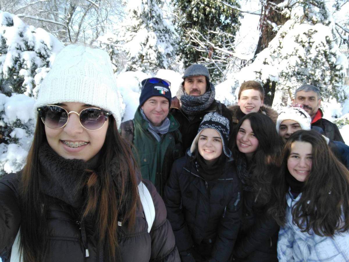 Alumnos y profesores del IES Augustóbriga visitan Rumanía dentro de un programa europeo