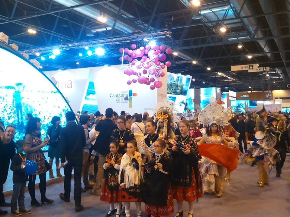 Trajes del Carnaval en la Feria Internacional de Turismo 