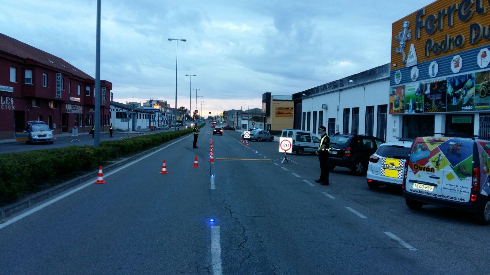 La Policía Local detiene a dos hombres por posible violencia de género
