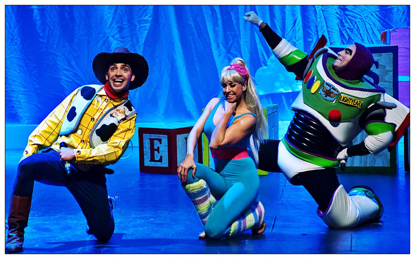El musical basado en 'Toy Story' casi llena las dos sesiones programadas en el Teatro del Mercado