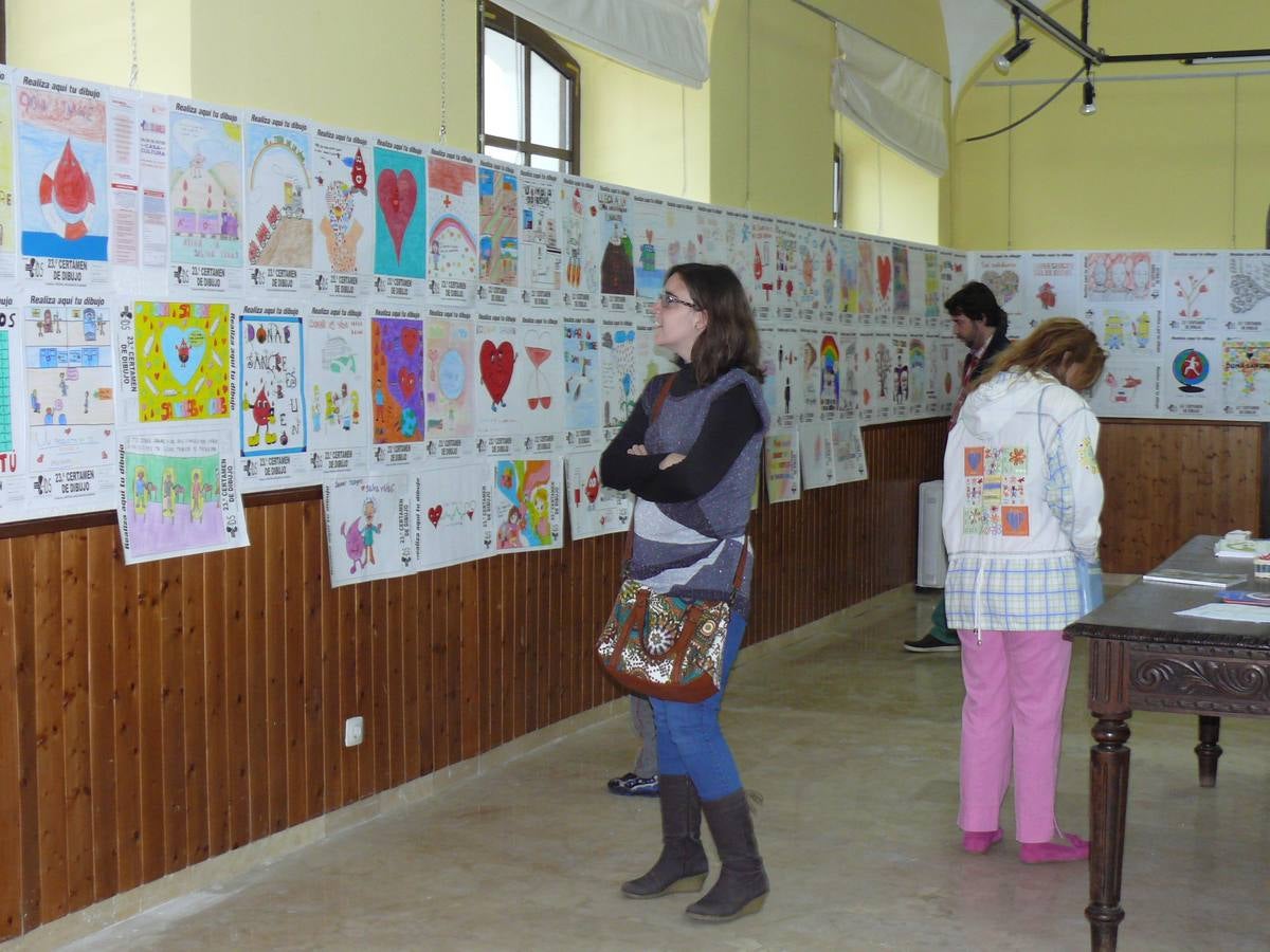 El Certamen de Dibujo de los donantes de sangre cumple 25 años
