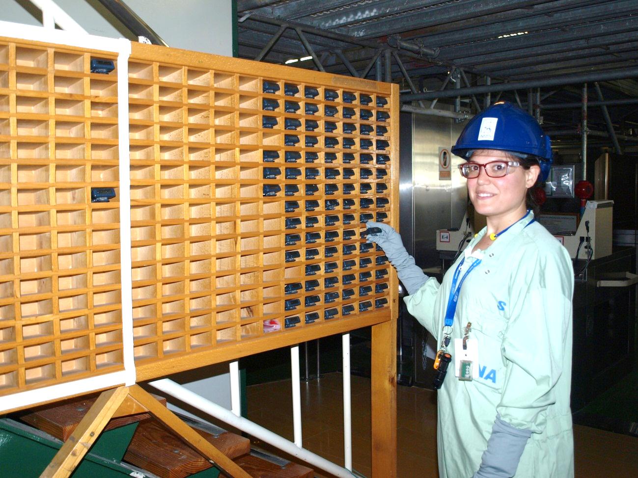 Ainara López, auxiliar de operación en la CNA