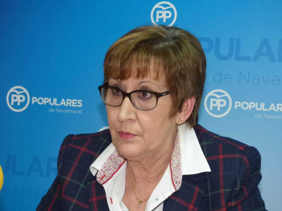 María Milagros Rodicio, portavoz municipal del PP 