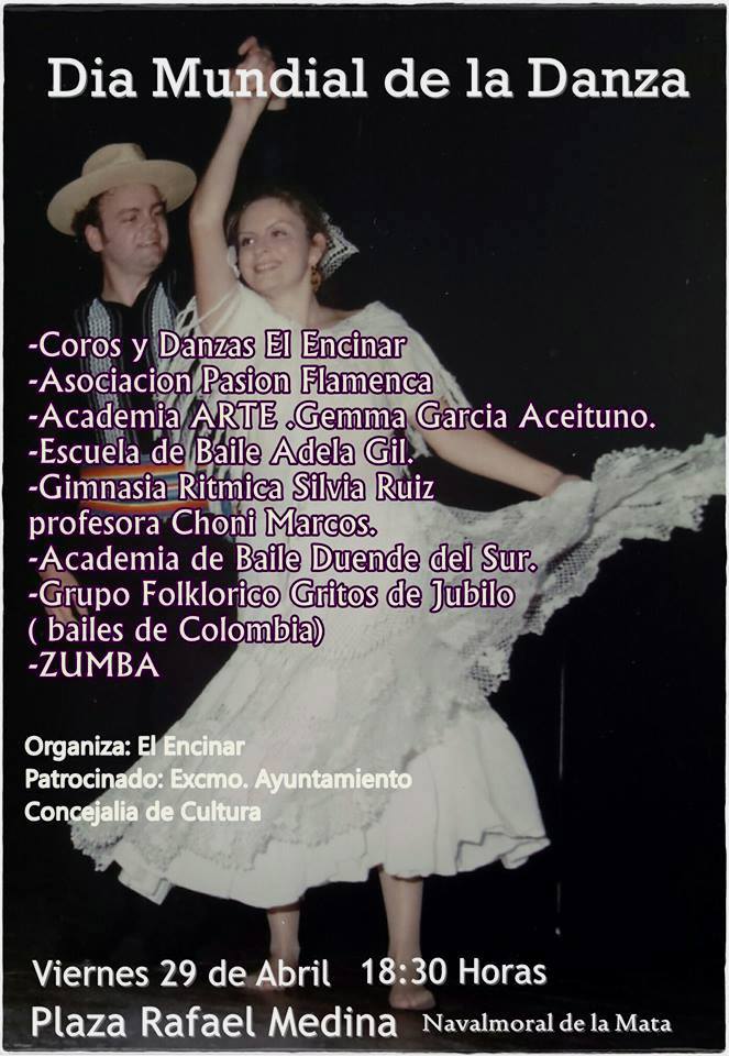 Grupos y escuelas de baile celebrarán el viernes el Día de la Danza en la plaza de Rafael Medina