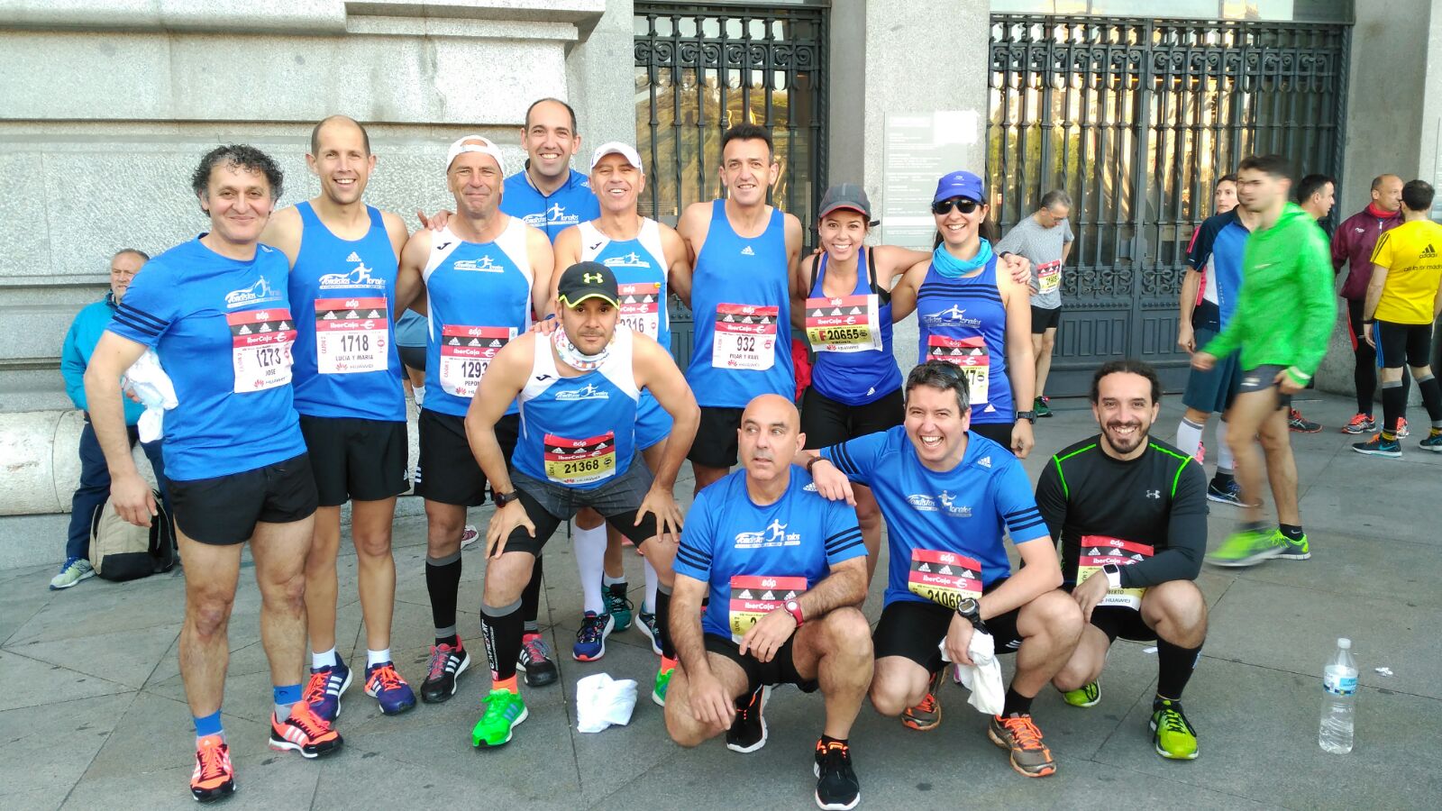 Los fondistas moralos que disputaron la Maratón de Madrid 