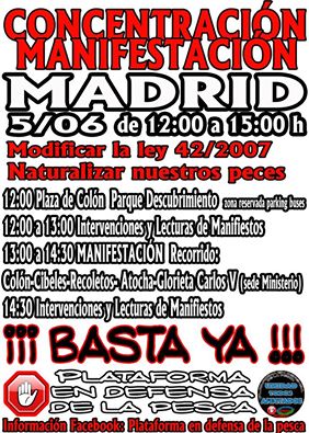 Arañuelo anima a los aficionados de la zona a manifestarse en Madrid en defensa de la pesca