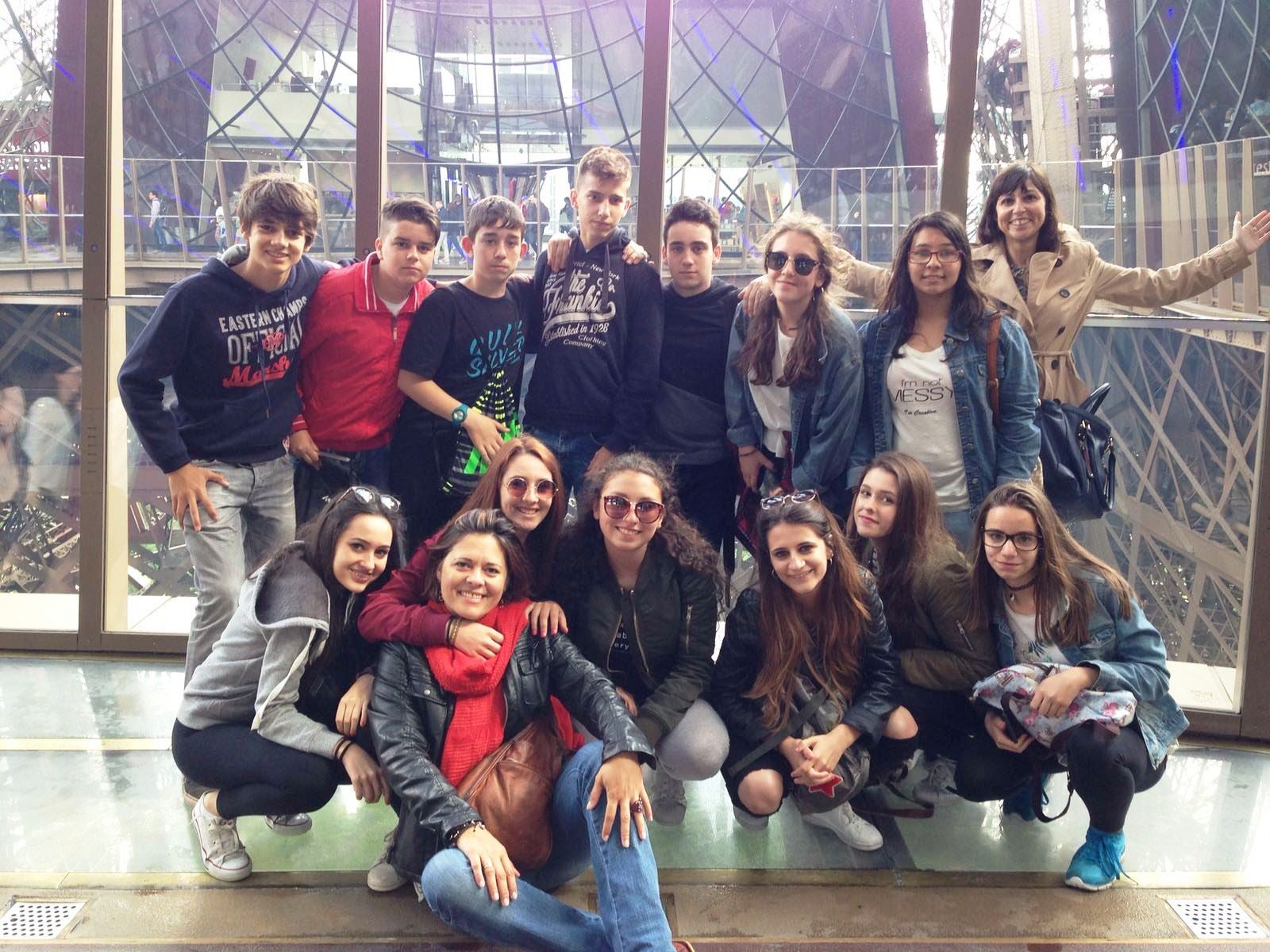 La sección bilingüe de Francés del IES Augustóbriga despide el curso en París