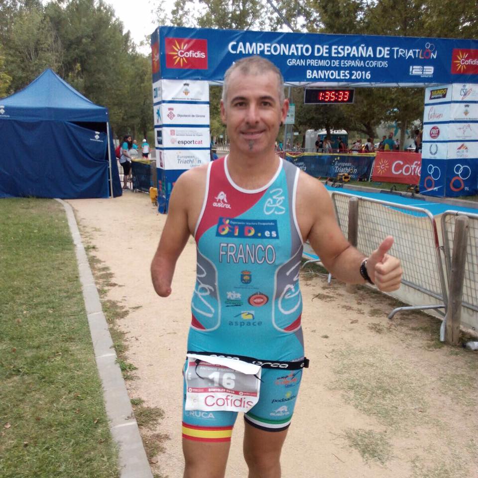 Toni Franco tras lograr el campeonato 