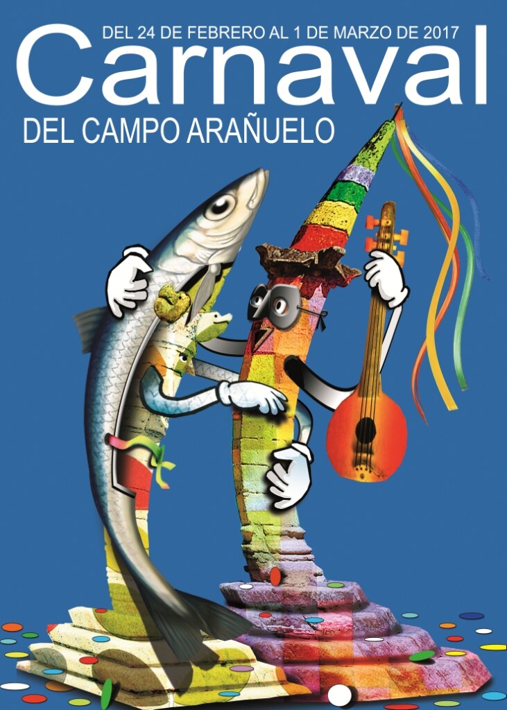 'Baile de rollos', cartel anunciador del Carnaval