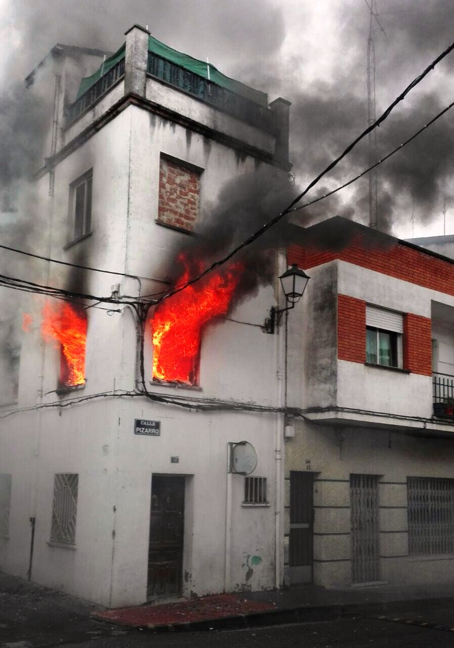 Navalmoral sufre el tercer incendio en una vivienda en poco más de diez días