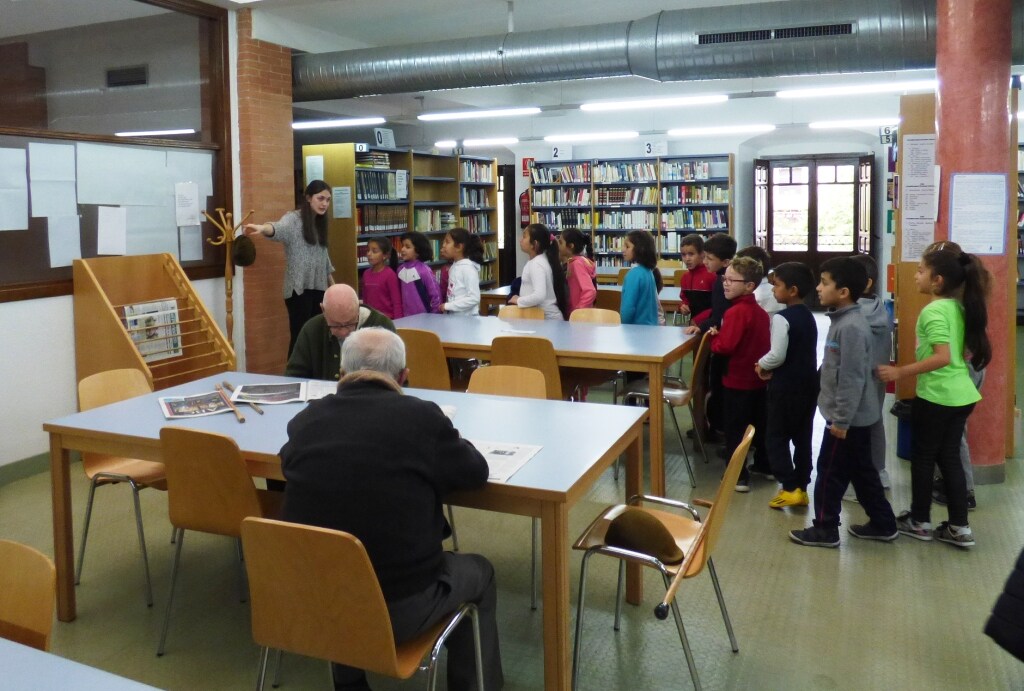 Visitas escolares a la biblioteca municipal 
