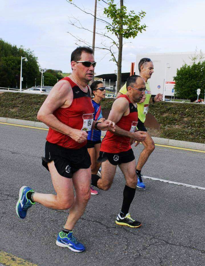 Faustino García Chaves completó su media maratón número 70 