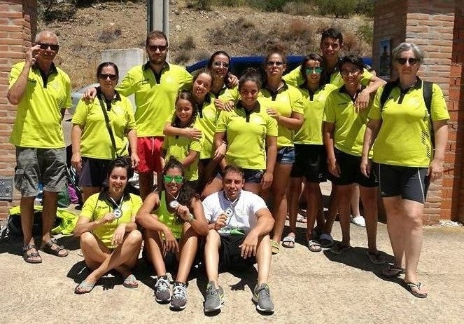 El Natación Moralo cierra la temporada con tres medallas de plata en el regional de aguas abiertas