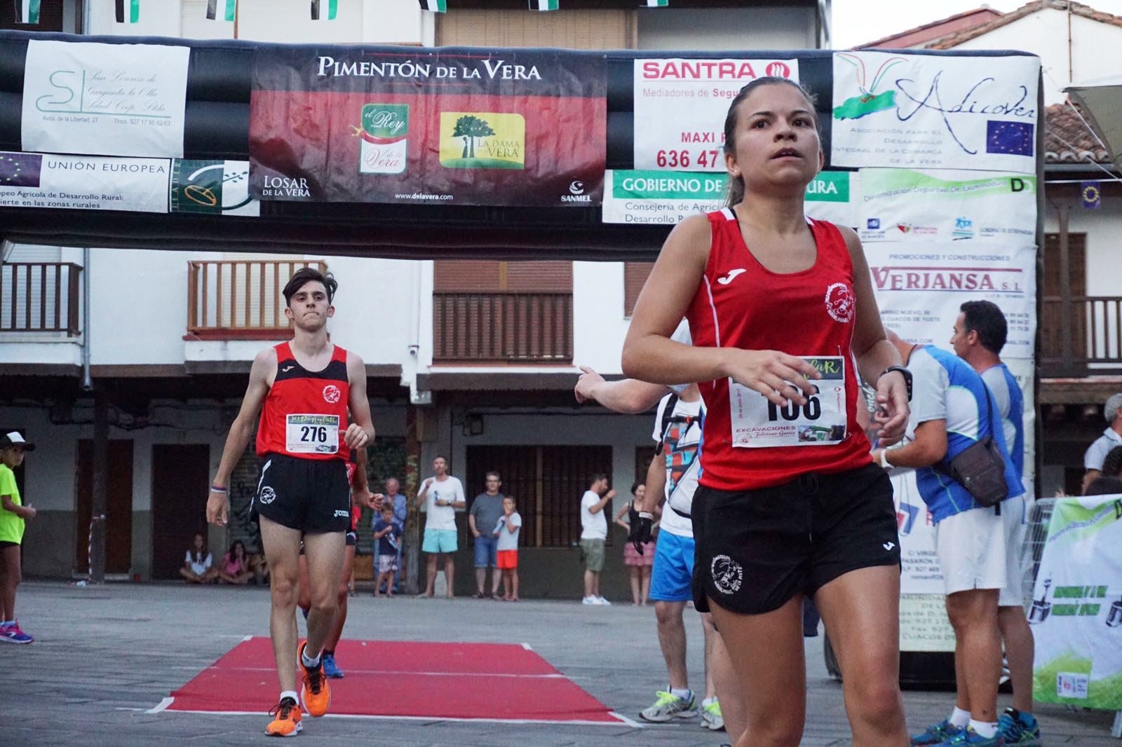 Lucía Sánchez Robledo ganó las carreras de Guijo de Santa Bárbara y Aldeanueva