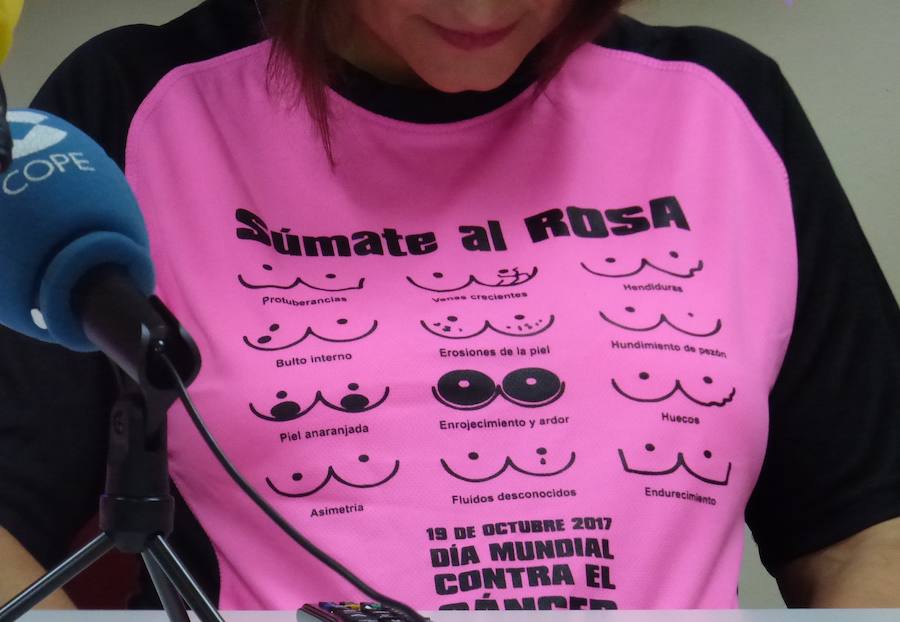 Detalles de las camisetas de la marcha 