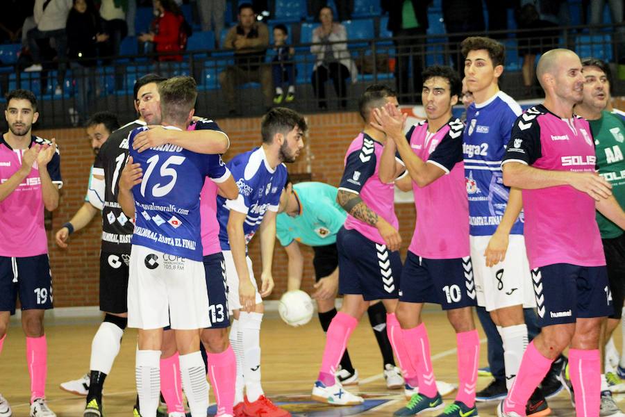 Navalmoral FS cae ante el líder Talavera, 4-7, en su vuelta al pabellón del Molinillo