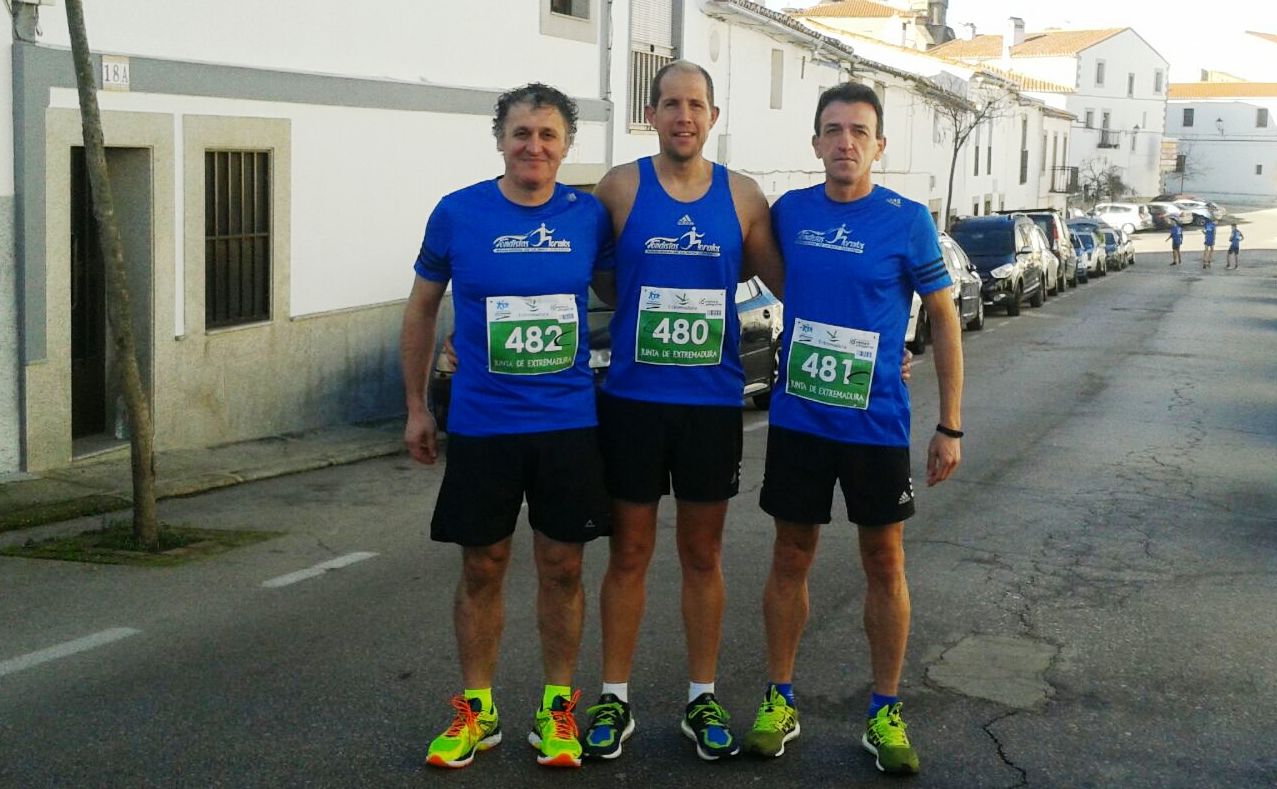 Navalmaratón y Fondistas Moralos inician el año corriendo en Los Barruecos