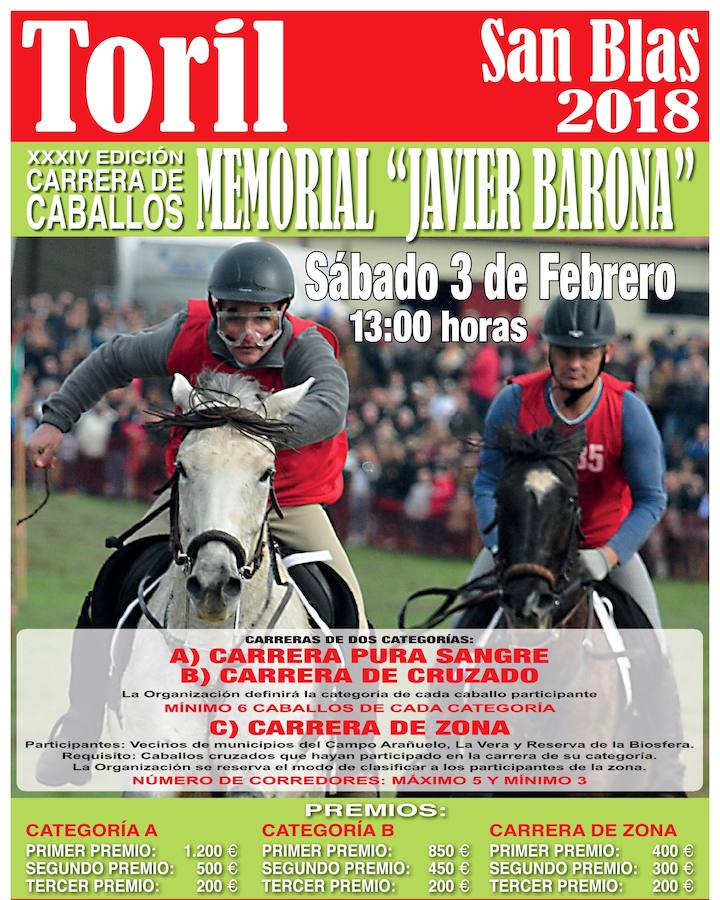 Toril homenajeará a los ganaderos con motivo de las fiestas de San Blas