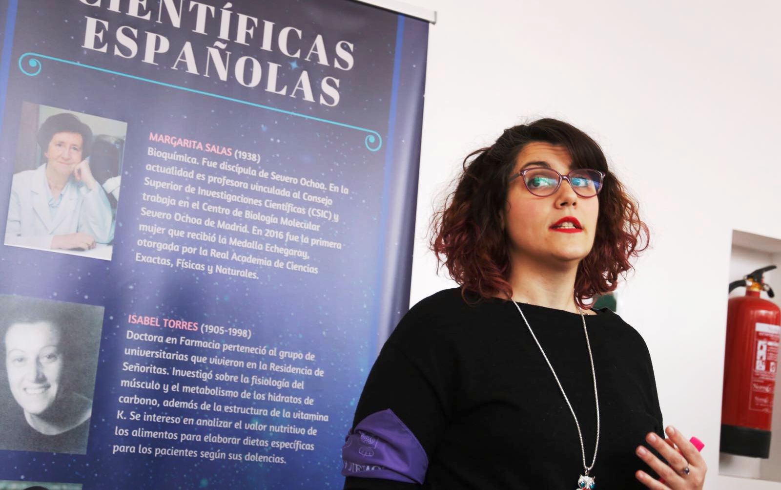La muestra sobre mujeres científicas e inventoras se prolonga en La Gota
