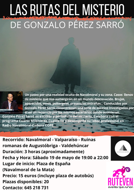Una ruta recorrerá los lugares misteriosos investigados por Gonzalo Pérez Sarró