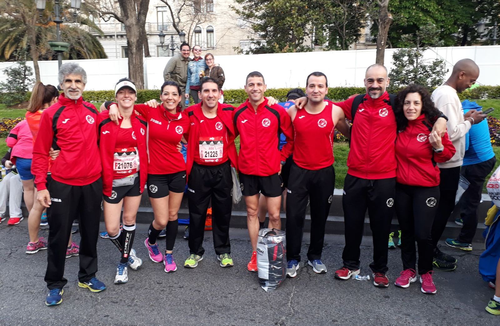 Francisco J. Rodríguez, del CD Navalmaratón, disputó la Maratón de Boston