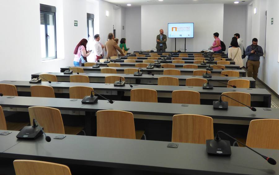 Sala técnica del centro y nuevo acceso 