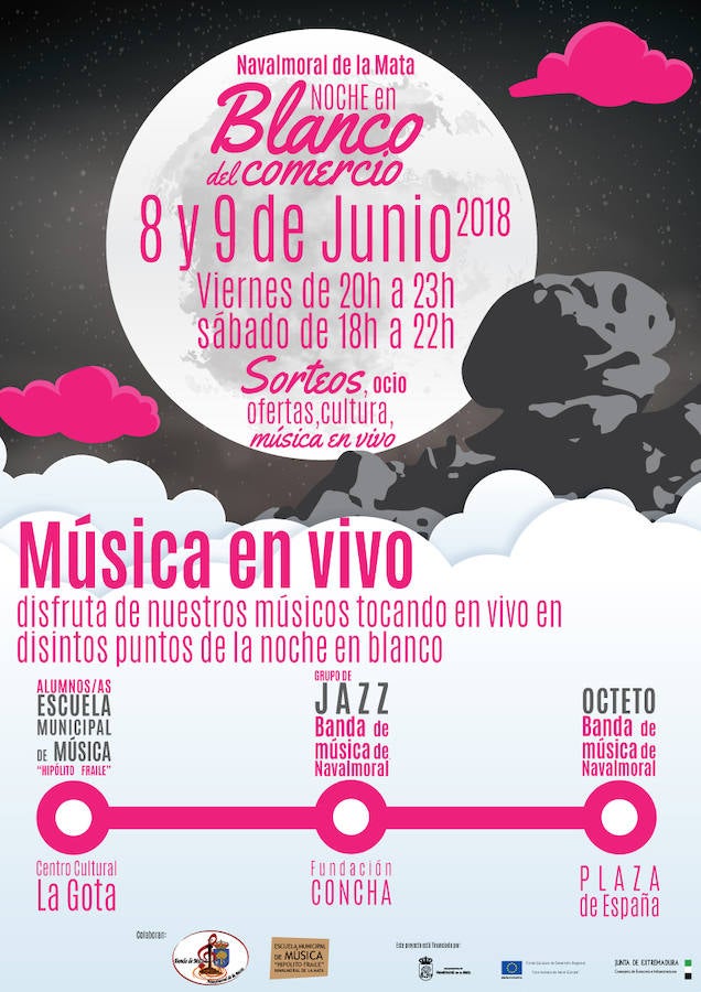 La Noche en Blanco y la Feria del Libro confluyen en el fin de semana, que puede deslucir la lluvia