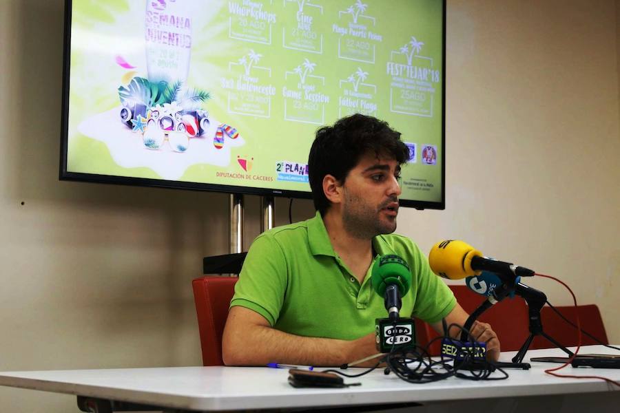 Iñaki Rodríguez presentó la Semana de la Juventud 