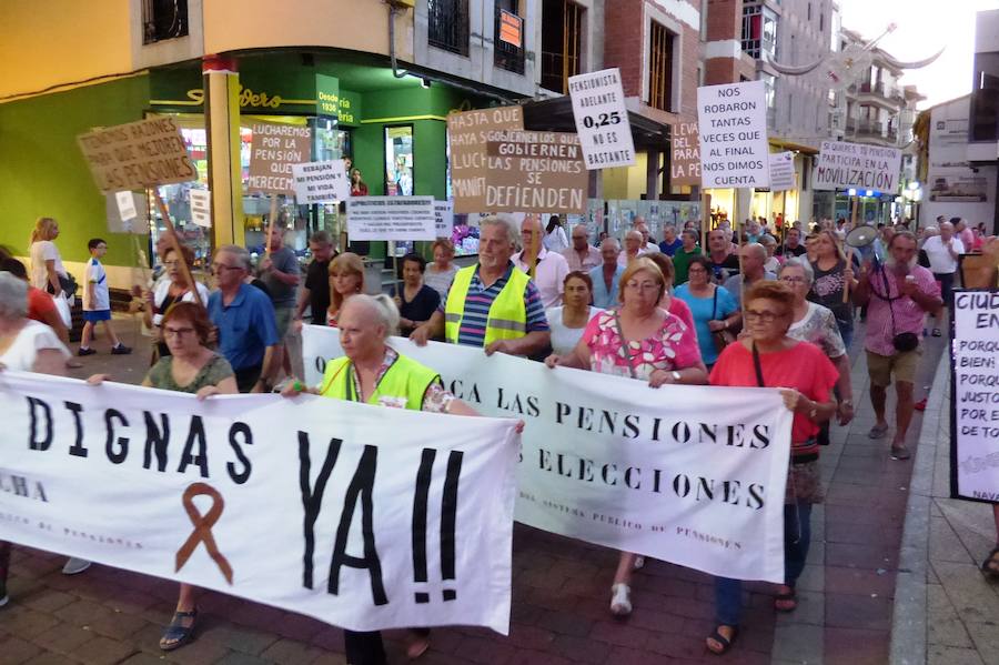 Los pensionistas vuelven a salir a la calle para pedir unas pensiones dignas