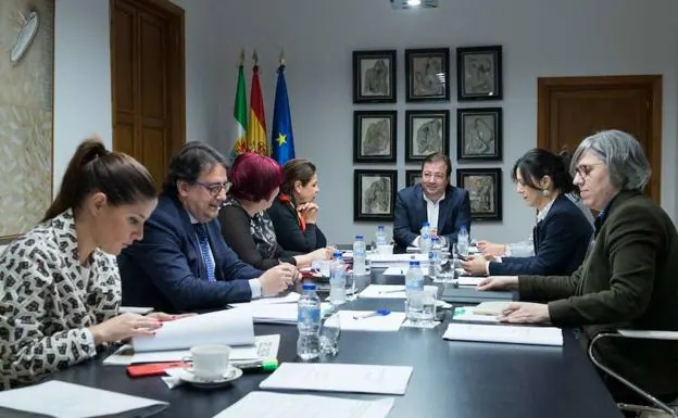 Reunión del Consejo de Gobierno de este martes. 