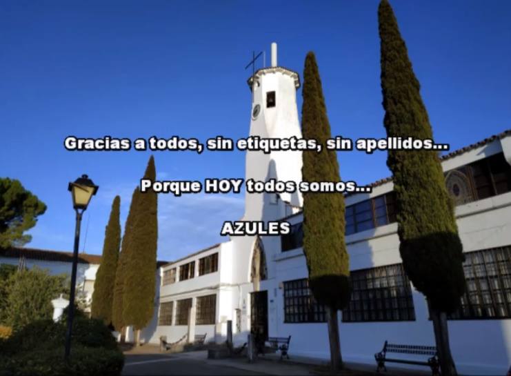 Las Escuelas Parroquiales también se han sumado a la conmemoración. 