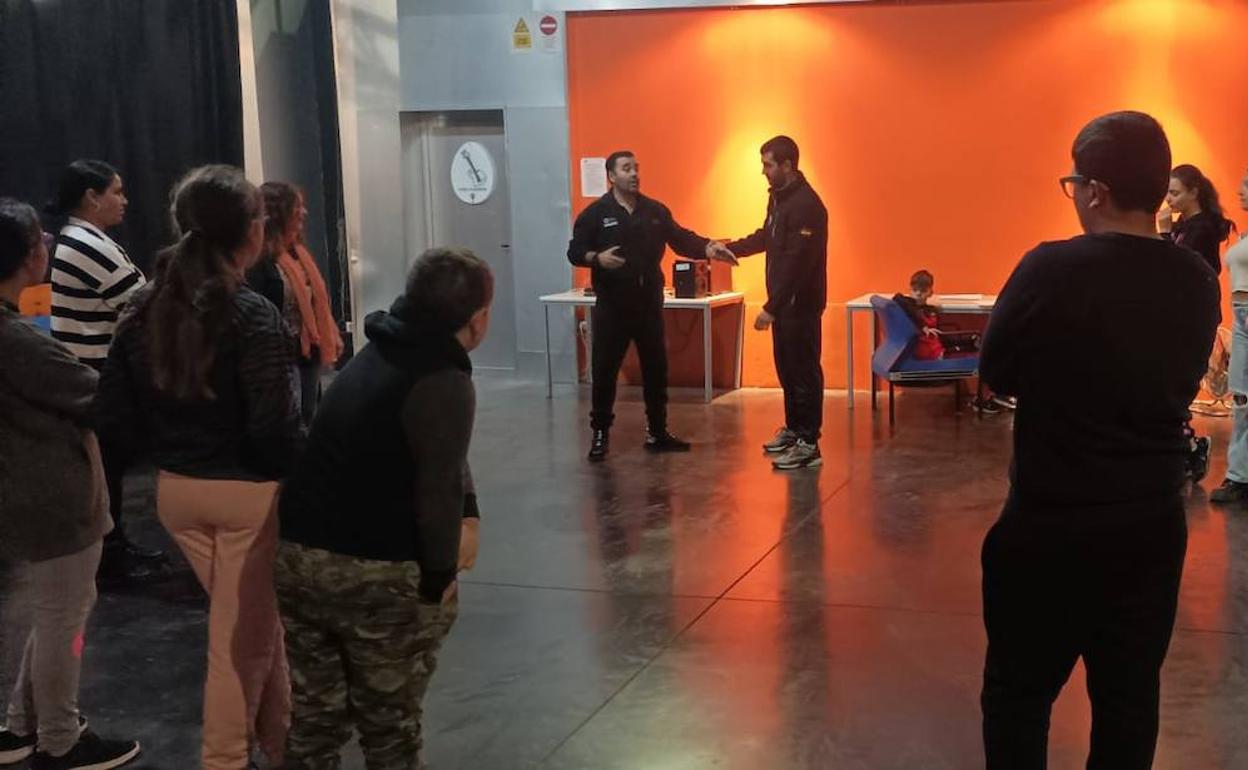 Asistentes al taller