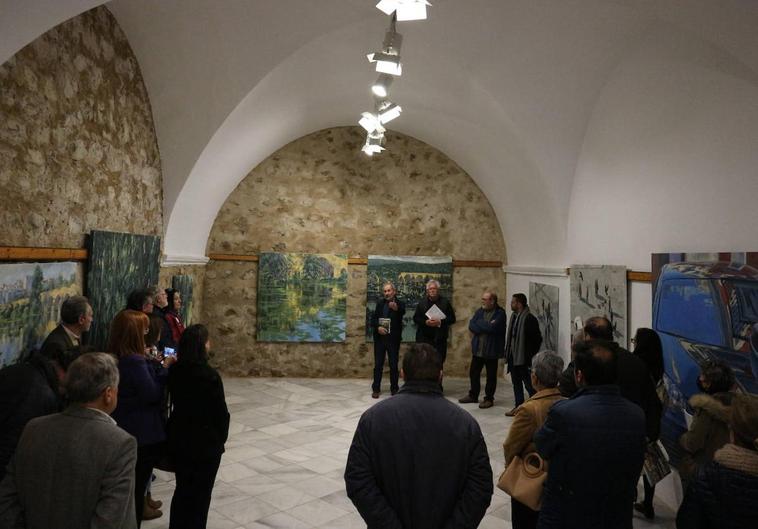 Inauguración de la exposición.