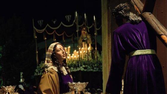 El lunes Santo procesionan Jesús Nazareno y la Virgen de los Dolores 'Los obreros'