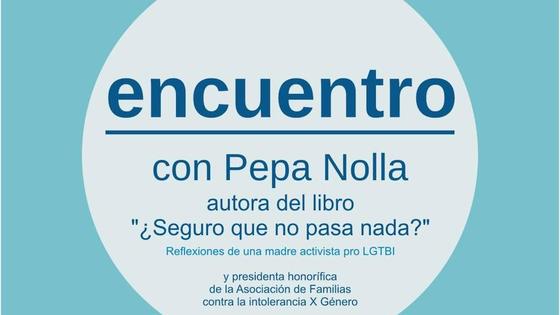Con motivo del 'Día de las Familias' se realizará un encuentro con la autora Pepa Nolla
