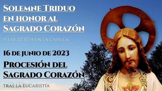 La Parroquia y la Asociación 'Sagrado Corazón' organizan el triduo al patrón de la barriada