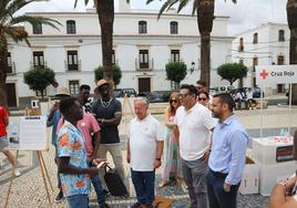 Los actos del Día INternacional del refugiado se llevaron a cabo en el Paseo Grande.