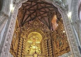 Retablo mayor de la iglesia de Santa María Magdalena