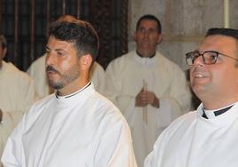 De izquierda a derecha Iván Martínez y Kevin Mora