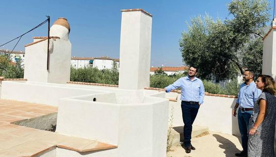 El diputado del Área de Desarrollo Rural, Reto Demográfico y Turismo visitó Olivenza