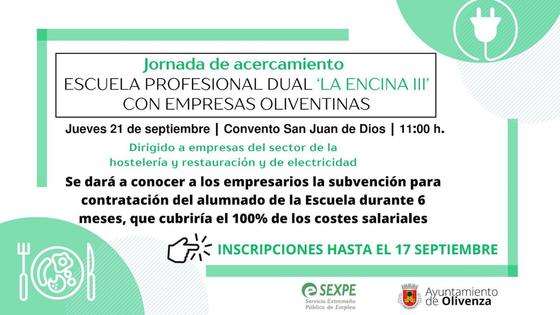 La Escuela 'La Encina III' organiza un encuentro con empresarios