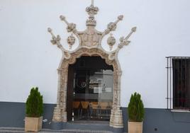 Fachada del Ayuntameitno de Olivenza.