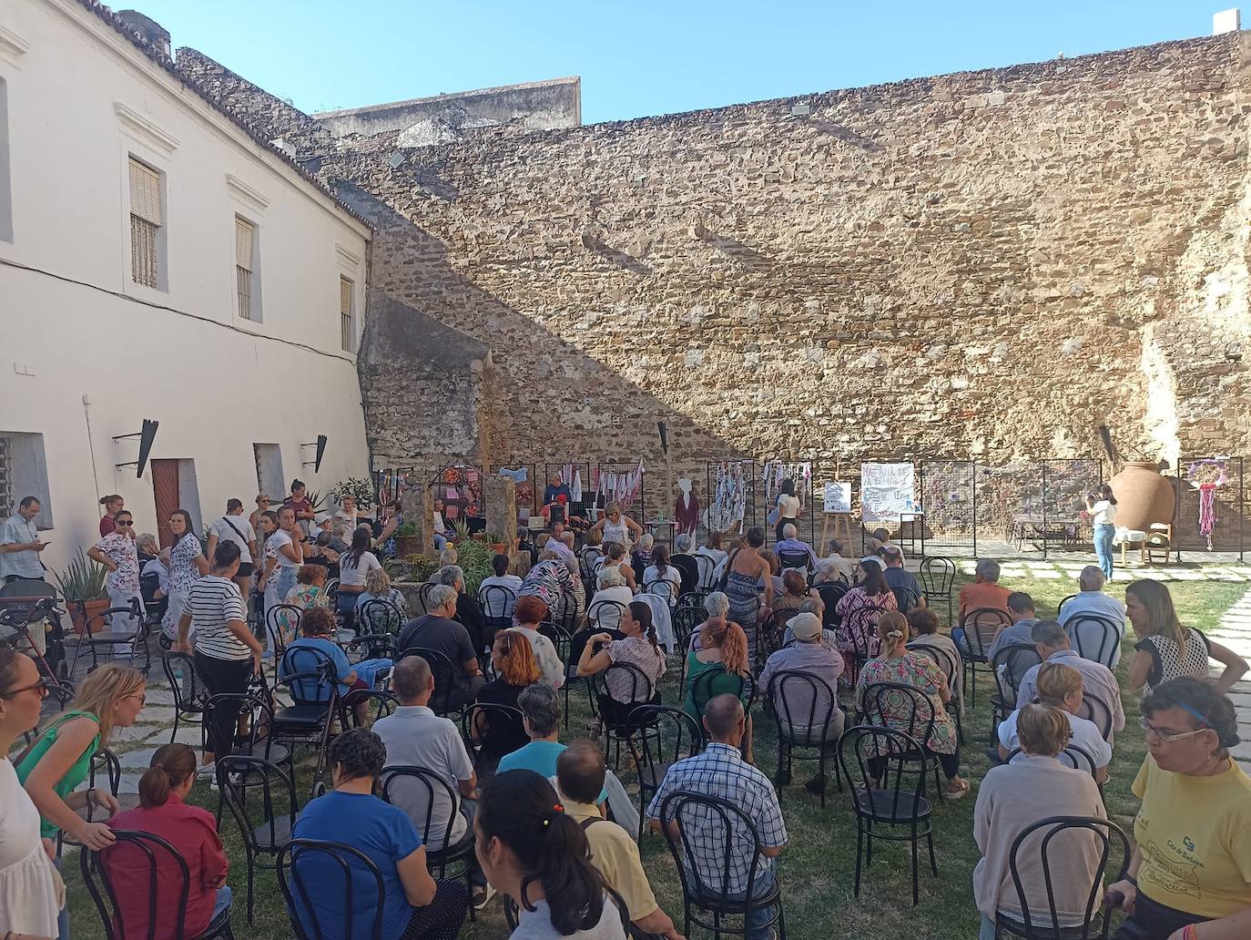 Vista del acto del Día del Alzheimer.